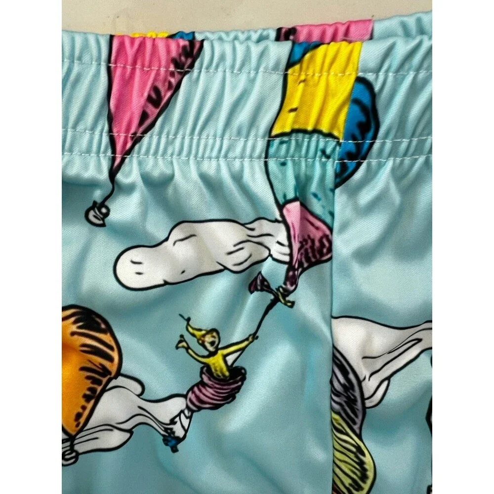 Dr Seuss Oh The Paces You'll Go! 2 piece Outfit Set Flare Bell Bottoms Tee  5-6